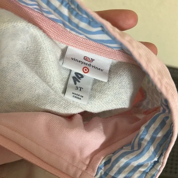 EUC Vineyard Vines Girls Shep Shirt Quarter Zip Pullover - Picture 3 of 3